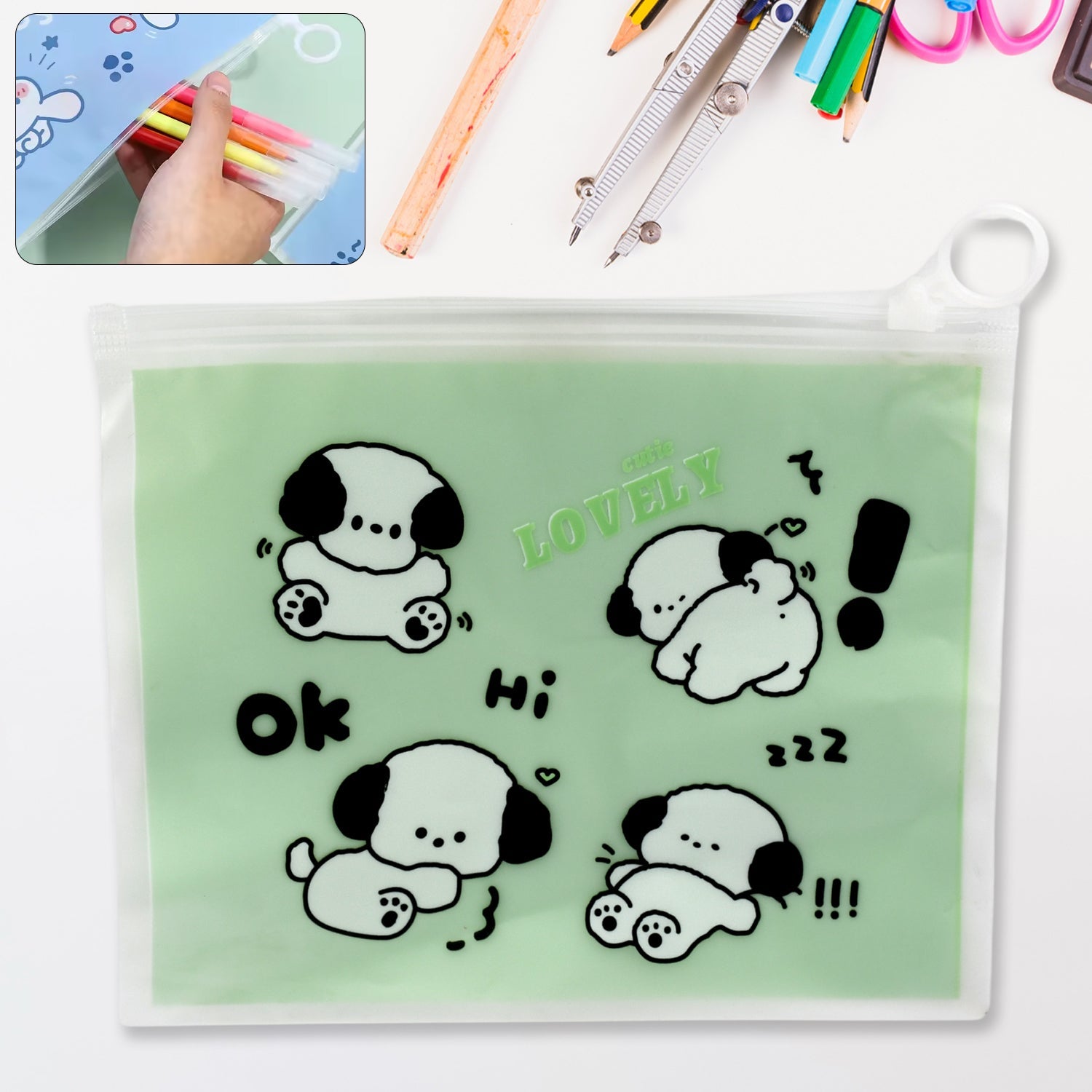 Reusable Multipurpose Pouch Pen Stationary Case Travel, Boys & Girls Pouch with Zip for Travel, School, Stationary (1 Pc/ Mix Design) Reusable Multipurpose Pouch Pen Stationary Case Travel, Boys & Girls Pouch with Zip for Travel, School, Stationary (1 Pc/ Mix Design)